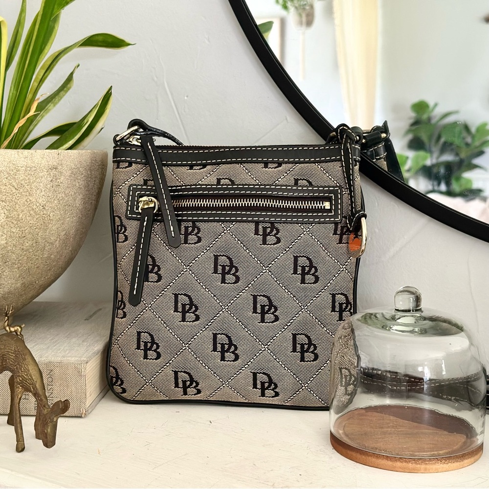 Dooney & Bourke Monogram Canvas Crossbody Bag